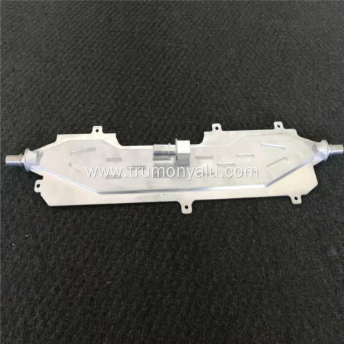 Extrusion aluminum water cooled plate for heat sink